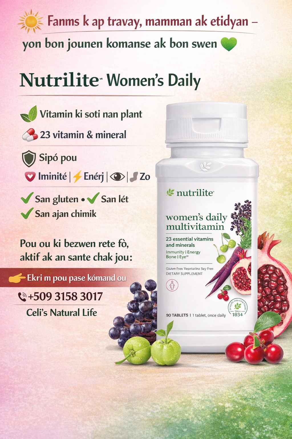 Complément alimentaire pour femme