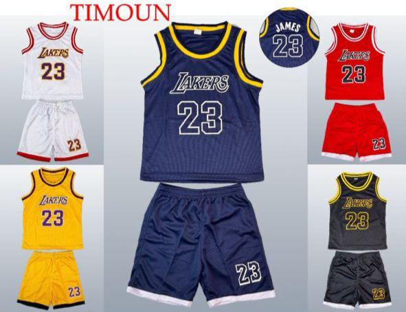Ensemble de maillot de basket-ball pour enfants