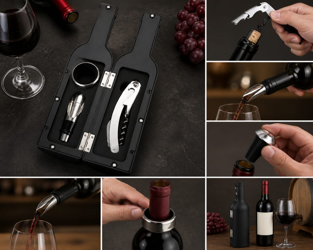 Coffret cadeau à vin