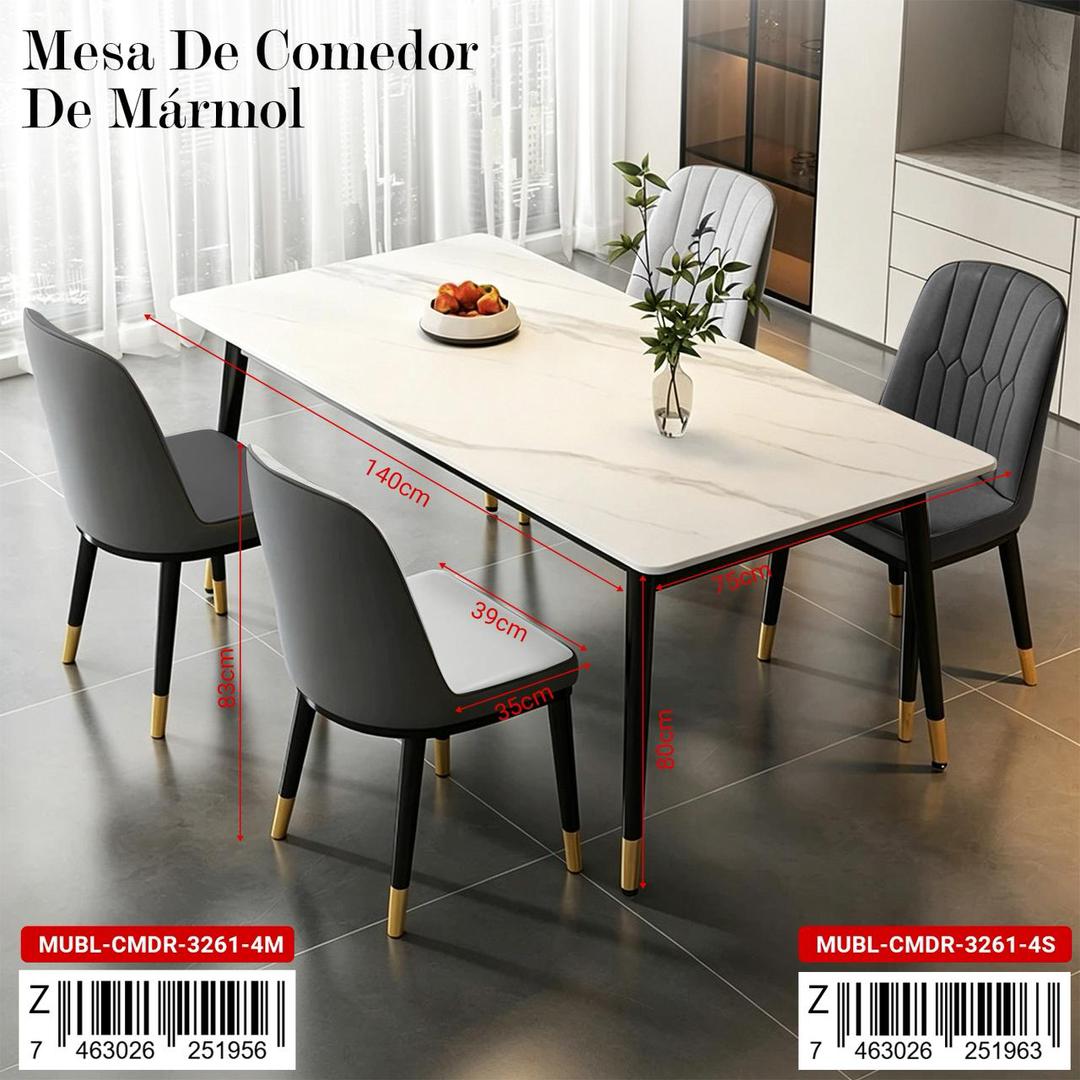 Table à manger en marbre